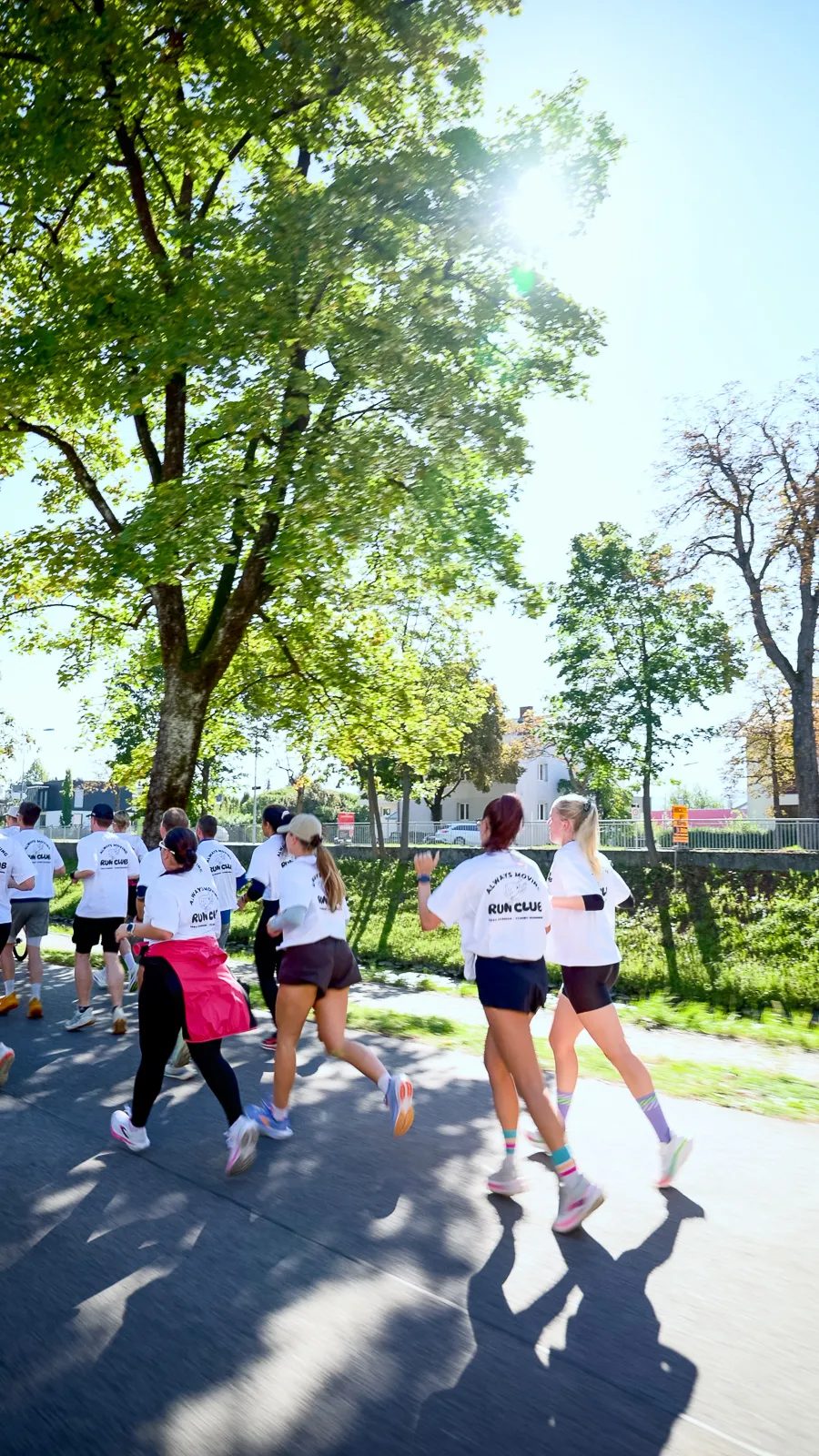 Tchibo Shake Out Run mit Oats Runclub am Wörthersee Marathon Wochenende